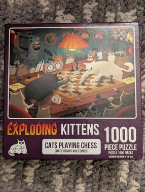 Exploding Kittens 1000pc Jigsaw Puzzle